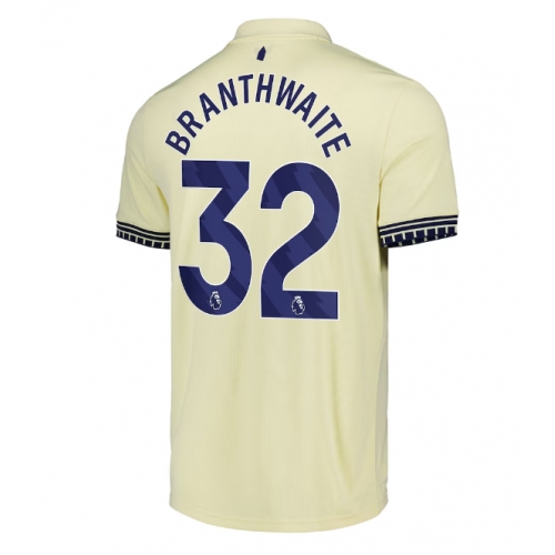 Billige Fotballdrakt Everton Jarrad Branthwaite #32 Replika Bortedrakt 2025-26 Kortermet Billige Fotballdrakt Everton Jarrad Branthwaite #32 Replika Bortedrakt 2025-26 Kortermet
